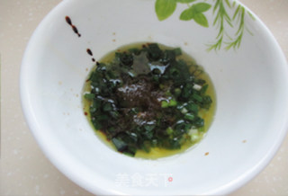 Enoki Mushroom with Scallion Oil recipe