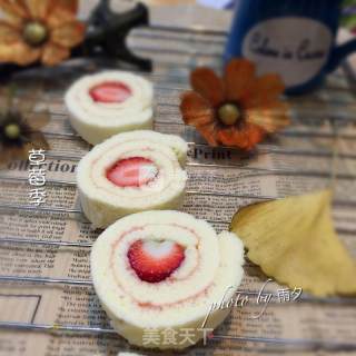 Strawberry Cake Roll recipe