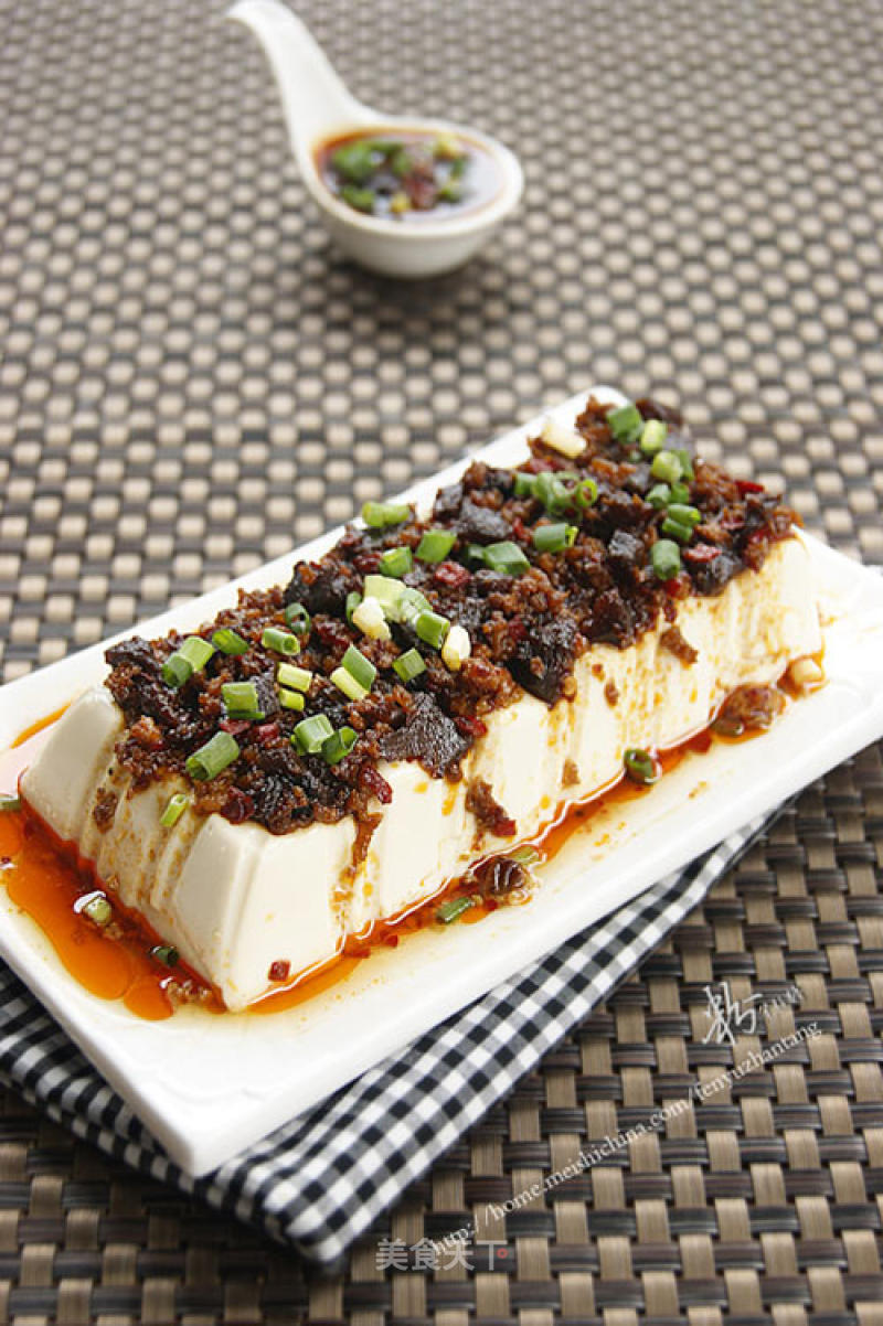 Let The Common People's Tofu Instantly Become Alive and Fragrant-meat Sauce Tofu recipe