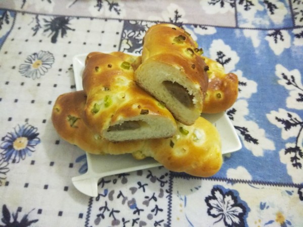 Beef Sausage Bread recipe