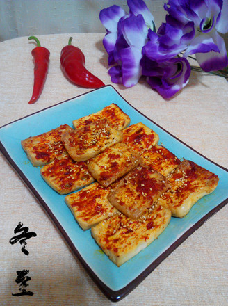 Grilled Tofu with Korean Spicy Sauce recipe