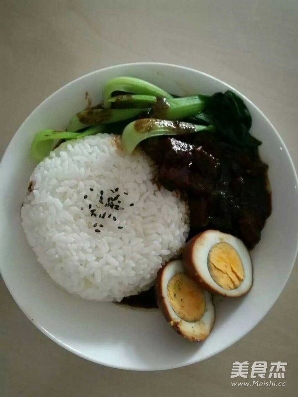 Taiwanese Braised Pork Rice recipe