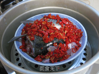 Chopped Pepper Fish Head recipe