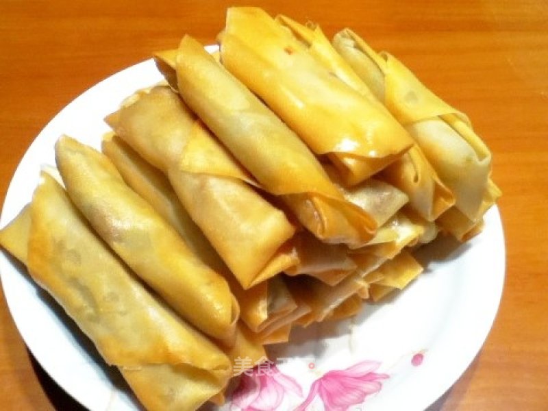 Pork Celery Spring Rolls recipe