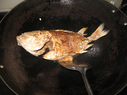 Braised Red Snapper recipe