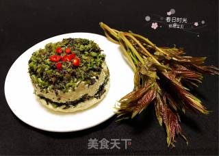 #春野菜# Tofu Mixed with Toon recipe
