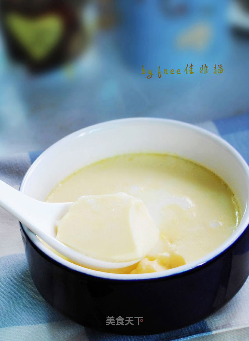 Milk Hibiscus Custard recipe