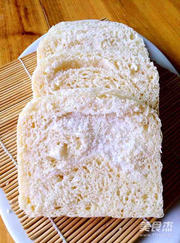 Coconut and White Sesame Toast recipe