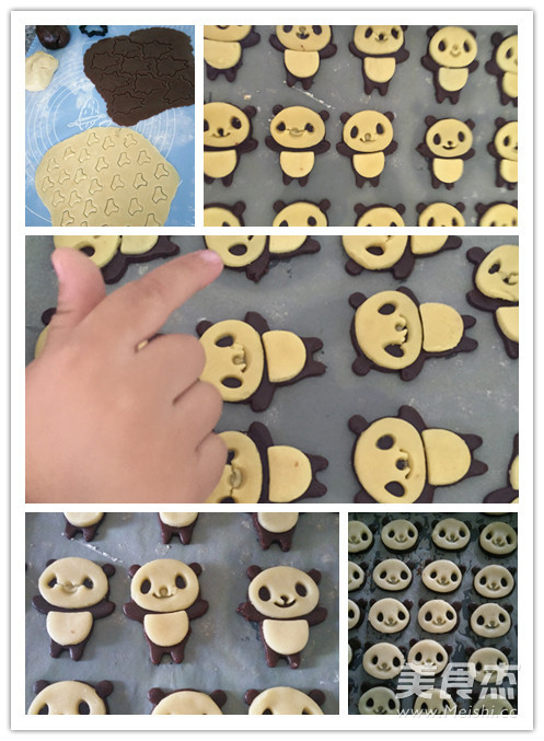 Panda Cookies recipe