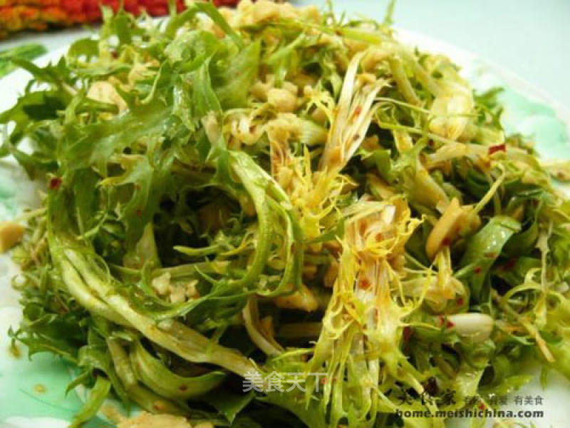 Refreshing Spring Side Dish--cold Bitter Chrysanthemum recipe