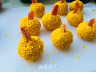 Golden Cheese Prawn Balls recipe