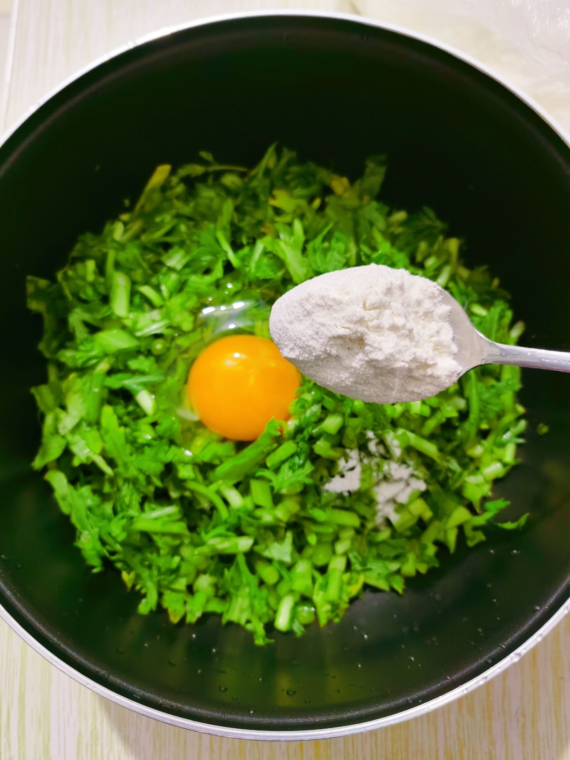 Garland Chrysanthemum Balls recipe