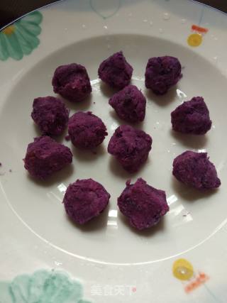 Purple Sweet Potato Glutinous Rice Cake recipe