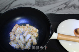 Fried Tofu with Egg recipe