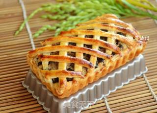 Lotus Seed Red Bean Pie recipe