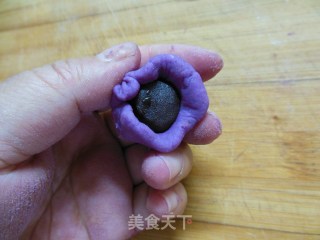 Purple Sweet Potato and Glutinous Rice recipe