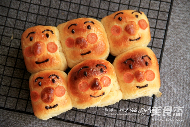 Cheddar Cheese Bread Anpanman Pouch recipe