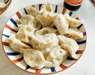 Pork Shrimp and Cabbage Dumplings recipe