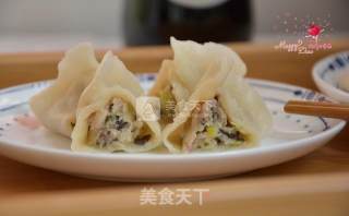 Fungus and Cabbage Dumplings recipe