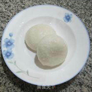Glutinous Rice Cakes with Chives, Pepper and Salt recipe