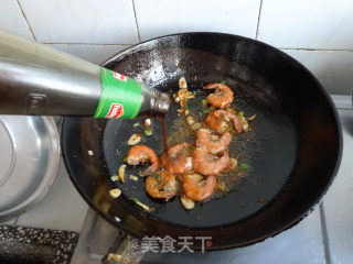 Snake Gourd Fried Prawns recipe