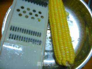 Flower-like Yam: Fresh Corn Juice to Fish for Yam recipe