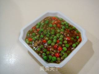 Pea Stew with Minced Meat recipe