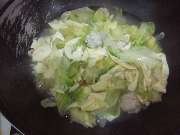 West Lettuce Meatball Soup recipe