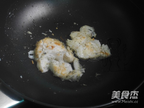 Fried Cod with Black Pepper recipe