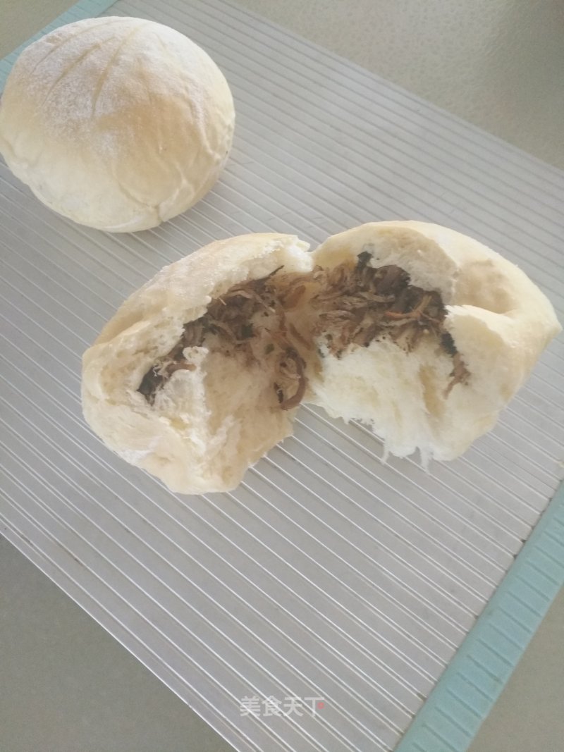Soft As Cotton Seaweed Pork Floss Bread recipe