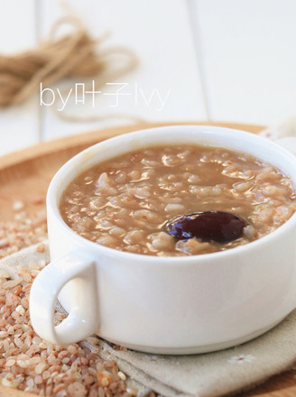 Red Date Red Japonica Rice Congee recipe