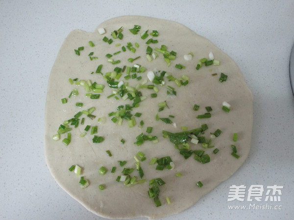 Five Grain Soy Milk Scallion Pancakes recipe