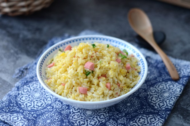 Golden Egg Fried Rice recipe