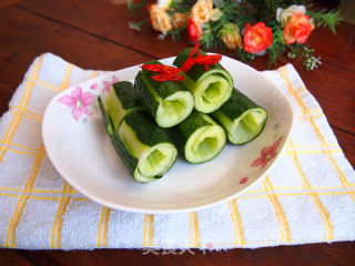 Crispy Cucumber Roll-chic Cold Combination recipe