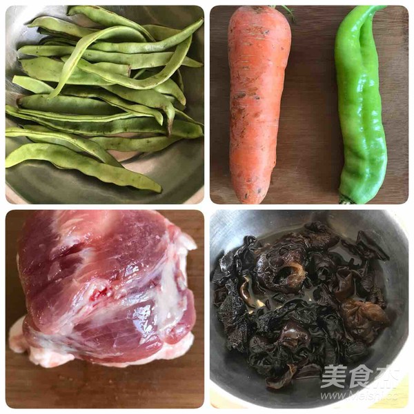 Stir-fried Pork Belly with Beans recipe