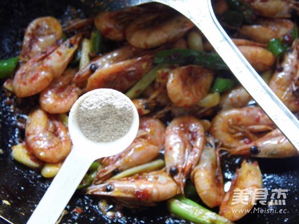 Finger Spicy Shrimp recipe