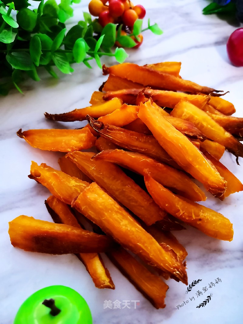 Dried Sweet Potatoes with Honey recipe