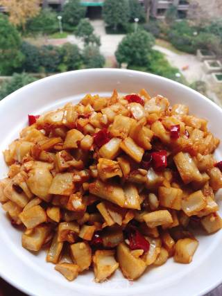 Spicy Fried Lotus Root recipe