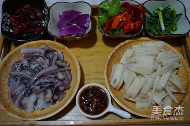 Stone Pot Squid recipe