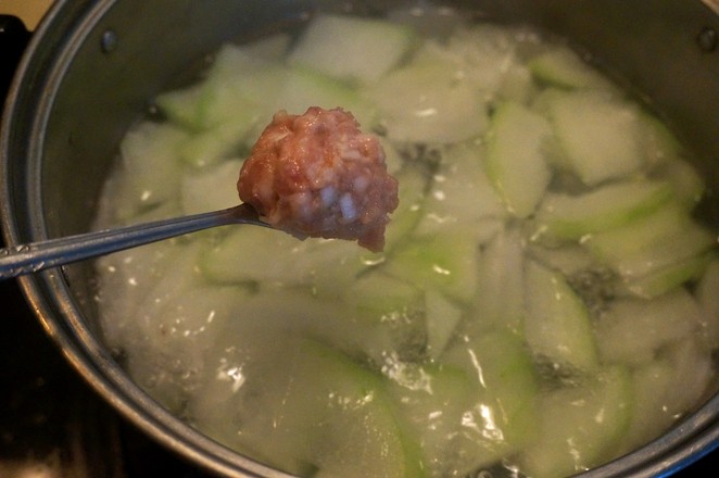 Winter Melon Meatball Soup recipe