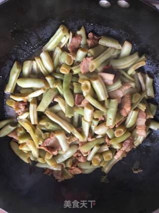 Braised Pork Belly with Beans recipe