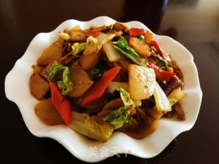 Soy Sauce Potatoes and Cabbage recipe