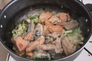 Braised Salmon Head recipe