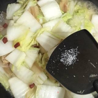 Stir-fried Cabbage with Bacon recipe