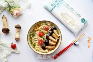 Mushroom Noodle Soup recipe