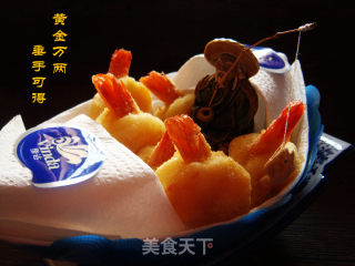 【tianjin】golden Rich Shrimp Balls recipe