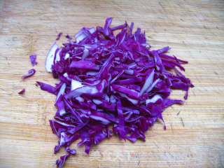 Laoganma Purple Cabbage Fried Rice recipe