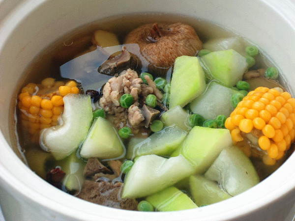 Coryneforme Mushroom and Winter Melon Pot recipe