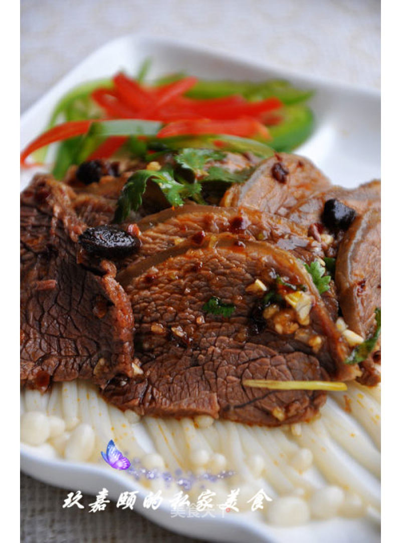 Beef with Spicy Sauce recipe