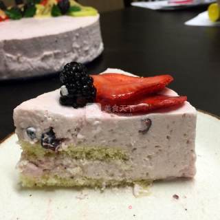 #aca烤明星大赛#strawberry Mousse Cake recipe
